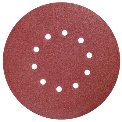 Tarczki ścierne z otworami do szlifierek do gipsu DED7749b4 225 mm, gr.150, 5 szt. DEDRA