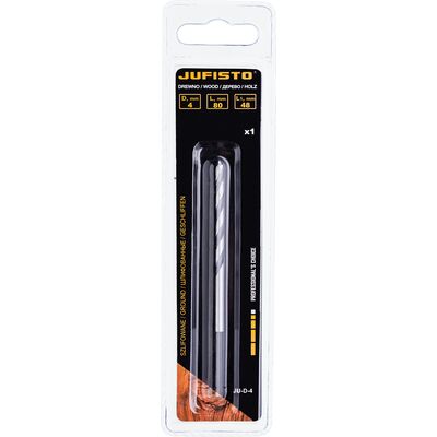Wiertło do drewna szlifowane 4 mm Jufisto