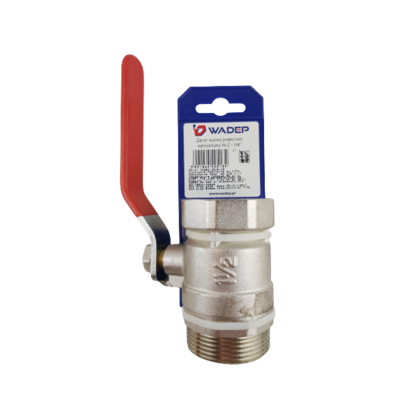 Zawór kulowy przelotowy WZMOCNIONY W-Z - 6/4" WADEP
