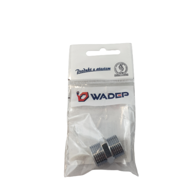 Nypel chromowany - 3/8"x3/8" WADEP
