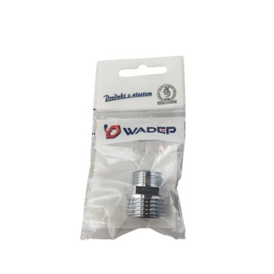 Nypel chromowany redukcyjny - 1/2"x3/8" WADEP