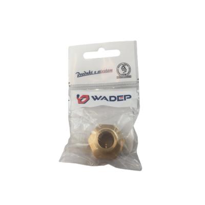 Przedłużka redukcyjna mosiężna - 1/2" x 3/8" WADEP