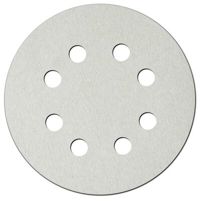 Tarczki ścierne z otworami do szlifierek do gipsu DEDRA DED7764w3 białe, 180 mm, gr.120, rzep, 5 szt