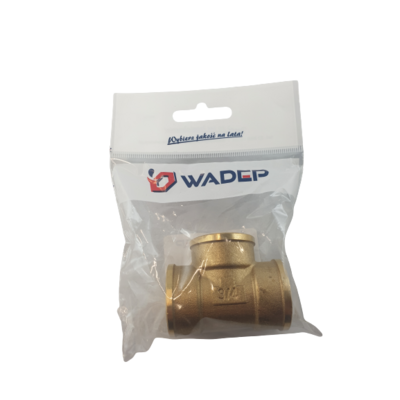 Trójnik mosiężny - 3/4" WADEP