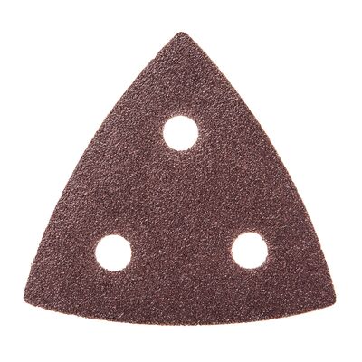 Papier ścierny do szlifierki DEDRA DED794570 trójkątne, delta, gr.40, 80 x 80 x 80 mm, do DED79456, 5 szt