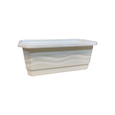 Skrzynka balkonowa Terrasa 40 cm biały