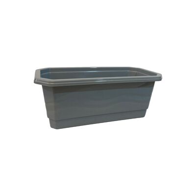 Skrzynka balkonowa  Terrasa 40 cm szara
