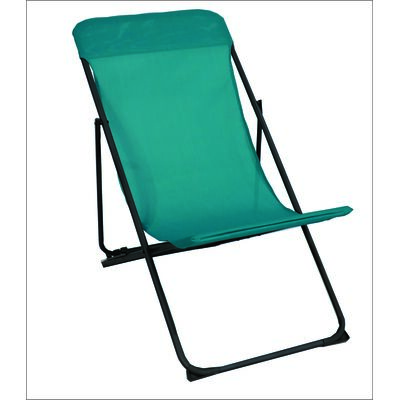 Leżak plażowy 82 x 55 cm turkusowy