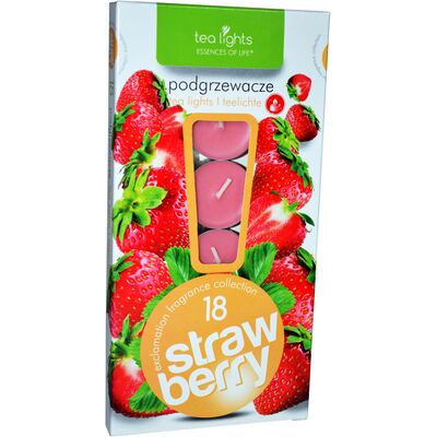 Podgrzewacz zapachowy truskawka 18 sztuk