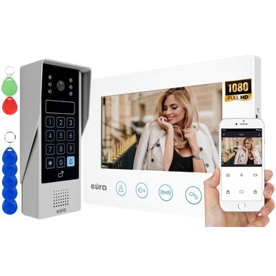 Wideodomofon EURA VDP-90A3 delta + biały 7