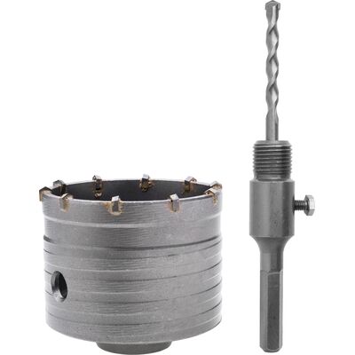 Koronka wiertnicza z widią i adapterem 80 mm Condor