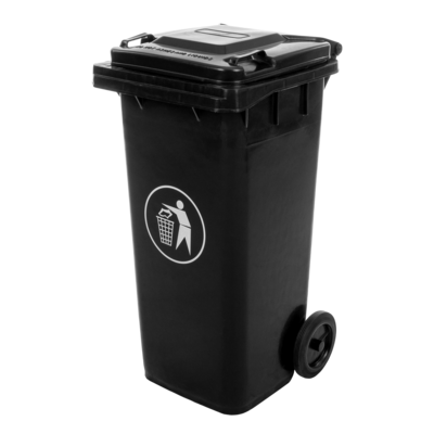 Pojemnik na odpady 240 l czarny MIRPOL