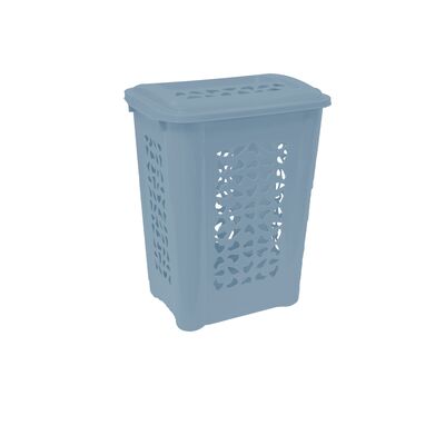Kosz do bielizny Per 60 l niebieski keeeper
