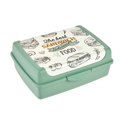 Pojemnik click-box midi carla sandwich zielony keeeper