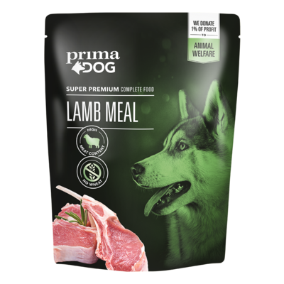 Karma dla psa 260 g danie z jagnięciną Prima Dog