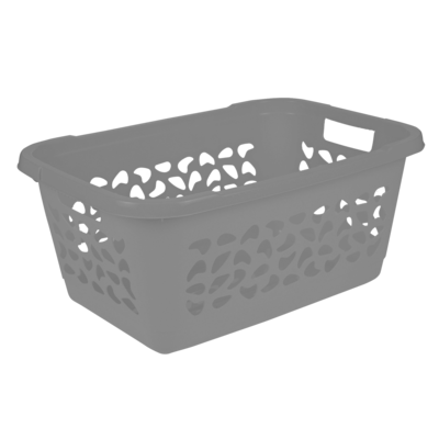 Kosz na pranie Jost 65 cm szary 52 l Keeeper