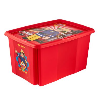 Pojemnik obrotowy z pokrywą Karolina Fireman Sam 45 l keeeper