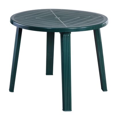 Stół okrągły 90 cm zielony