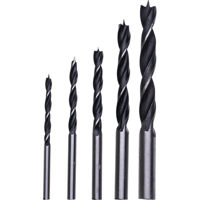 Wiertło do drewna 4 - 10 mm, zestaw: 5 sztuk Condor