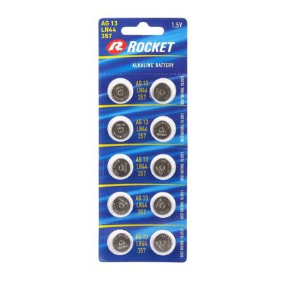 Bateria alkaiczna AG13/10BP ROCKET