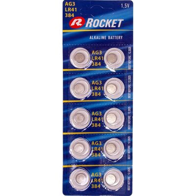 Bateria alkaiczna AG3/10BP ROCKET
