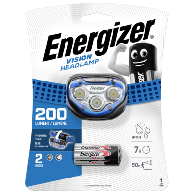 Latarka Energizer Vision Headlamp 3AAA 200 lm