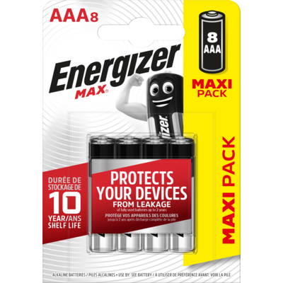 Bateria Energizer MAX AAA LR03 /8