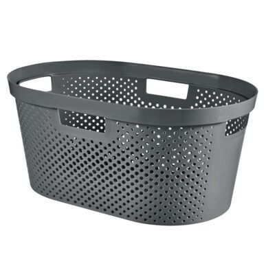 Kosz do magla Infinity Ciemny szary 40L