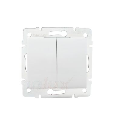 Łącznik dwugrupowy świecznikowy 02-1010-102 LOGI (25066)