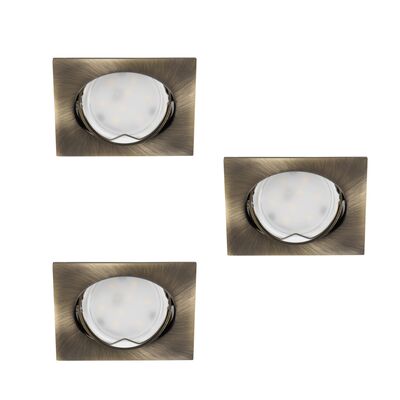 Zestaw oczek L AB 230V 3 x LED TRIBIS II