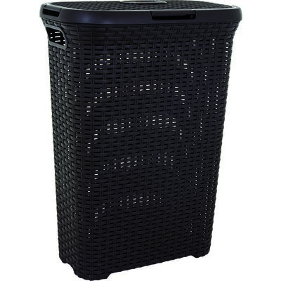 Kosz na bieliznę Style Ciemny brąz 40L