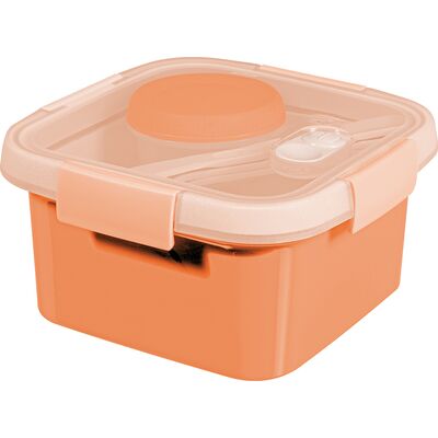 Pojemnik na żywność kwadratowy LUNCH KIT 1,1 l