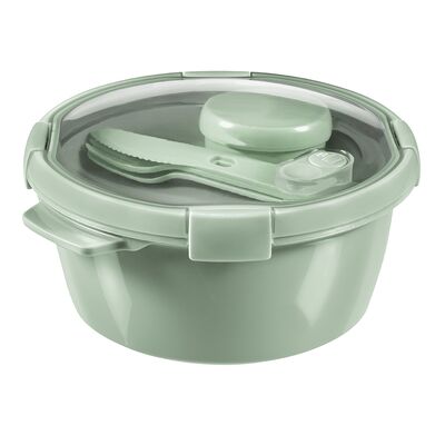 Pojemnik na żywność okrągły LUNCH KIT Smart To Go Eco Line 1,6 l zielony