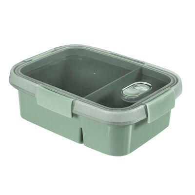 Pojemnik na żywność prostokątny DUAL Smart To Go Eco Line 0,6 + 0,3 l