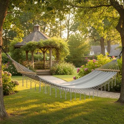 Hamak Miami 200 x 150 cm szary