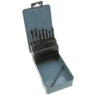 Wiertło do metalu 1 - 10 mm, zestaw: 19 sztuk
