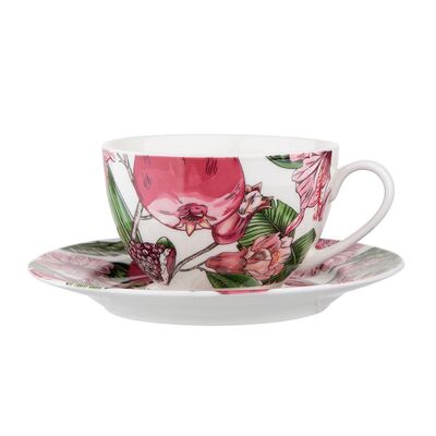 Filiżanka ze spodkiem Hibiskus 200 ml