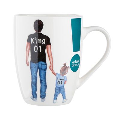 Kubek baryłka 300 ml king dziewczynka