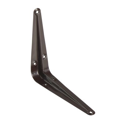 Wspornik stalowy brązowy 15 cm