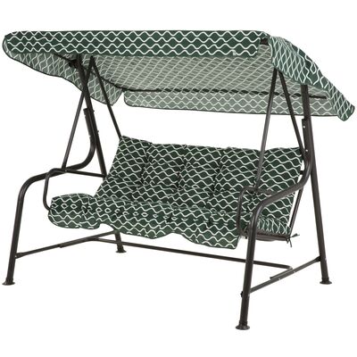 Huśtawka Hawaii H028-02PB zielono-biała