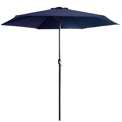 Parasol stalowy 3 m granatowy
