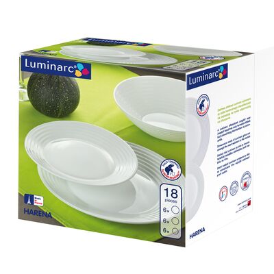 Komplet obiadowy Harena 18 elementów