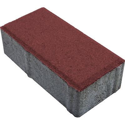 Kostka Holland 4 x 10 x 20 cm czerwony POLBRUK