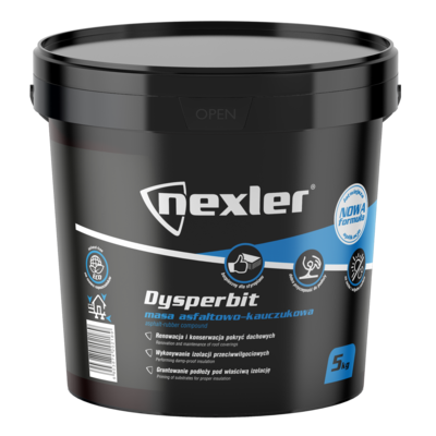Masa asfaltowo-kauczukowa Dysperbit 5 kg Nexler
