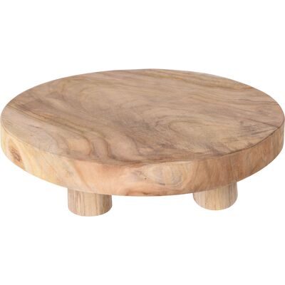 Stolik teak dia 30 x 7 cm