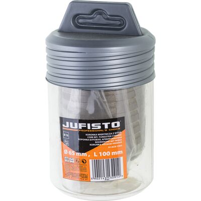 Koronka wiertnicza z widią 8T 65 x 100 mm Jufisto