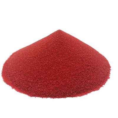 Piasek dekoracyjny czerwony 0,5 kg