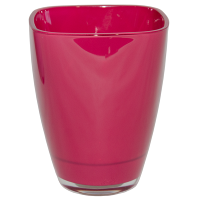 Waza modern ciemny róż 17 x 13 cm