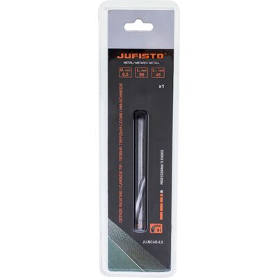 Wiertło do metalu z płytką z węglika spiekanego 8,5 mm Jufisto