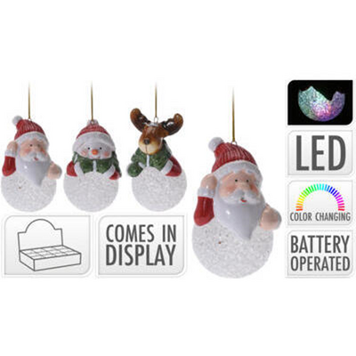 Figurka LED 6 x 5,5 x 9,5 cm APF462290
